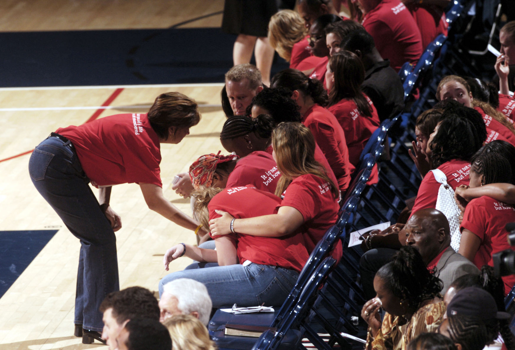 University of Arizona women's basketball coach Joan Bonvicini